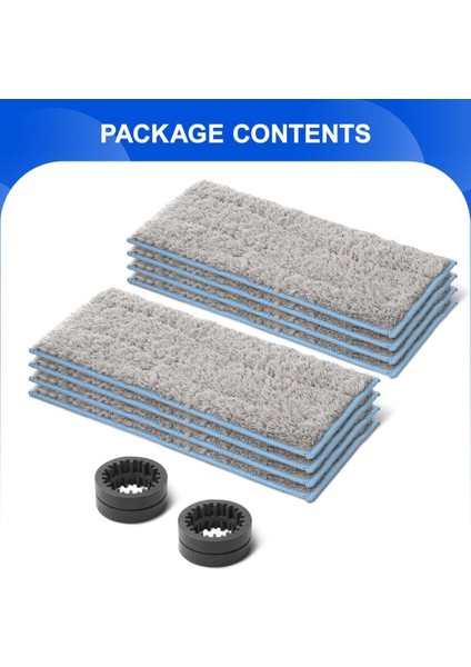 Islak Paspas Pedleri ve M6 (6110) (6012) Robot Mop ile Uyumlu (Yurt Dışından) fırsatları