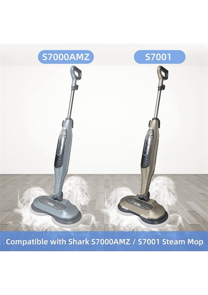 S7000AMZ S7001 S7001TGT Için Yedek Paspas Pedleri Buhar ve Fırçalama Hepsi Bir Arada Fırçalama Paspas, Model XKITP7000 Için (Yurt Dışından)