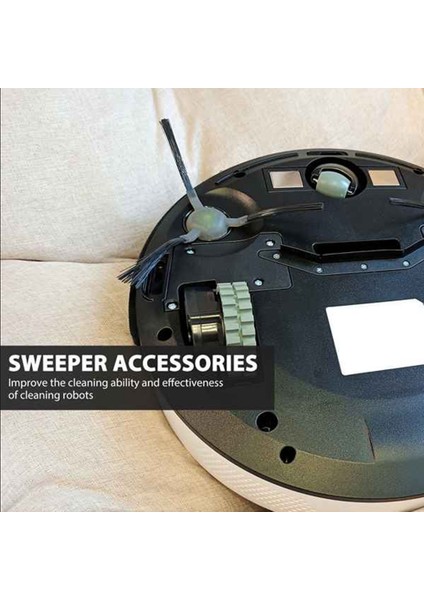 16 Adet Elektrikli Süpürge Yan Fırça T700/M200/M201/M501/M520/M570/M301/M501-A/T800/M501A Robotik Elektrikli Süpürge (Yurt Dışından) fırsatları