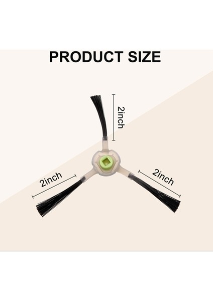 16 Adet Elektrikli Süpürge Yan Fırça T700/M200/M201/M501/M520/M570/M301/M501-A/T800/M501A Robotik Elektrikli Süpürge (Yurt Dışından) indirimleri