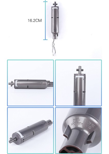 20W Elektrikli Süpürge Yumuşak Rulo Fırça Kafası Brushbar Motor Düzeneği Değiştirme V6 V7 V8 Elektrikli Süpürge Parçaları (Yurt Dışından)