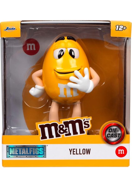 Toys M&ms Sarı Figür (10 Cm) - Metalik Boyalı Sarı M&m's Koleksiyonluk Metal Figür fırsatları