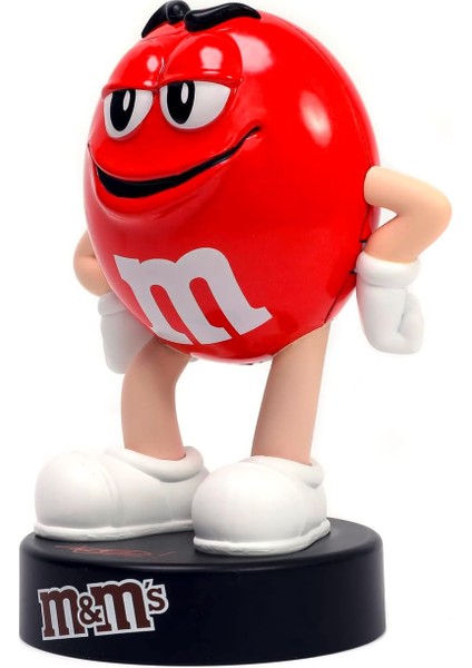 Jada Toys M&ms Kırmızı Figür (10 Cm) - Metalik Boyalı Kırmızı M&m's Koleksiyonluk Metal Figür