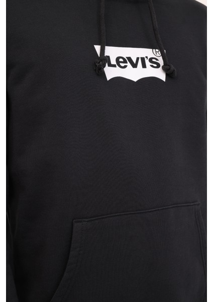 Levı’s Lse T2 Std Graphıc Hood S Siyah Erkek Sweatshirt