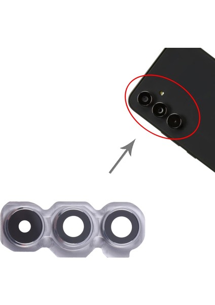 Samsung Uyumlu Galaxy A54 Kamera Lensi Cam Full SM-A546E