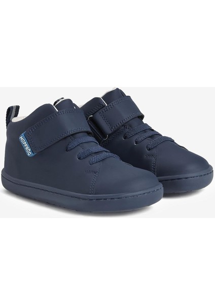 Smart Walker High Top Süper Mat Lacivert Barefoot Çocuk Bot indirimleri