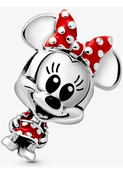 Disney, Puantiye Fiyonklu ve Elbiseli Minnie Charm 798880C02 fiyatları