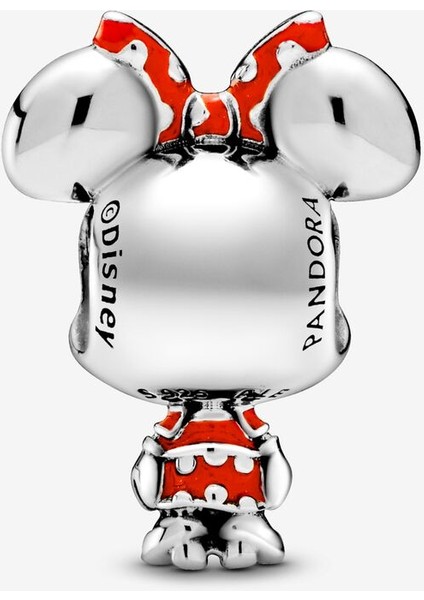 Disney, Puantiye Fiyonklu ve Elbiseli Minnie Charm 798880C02 fırsatları