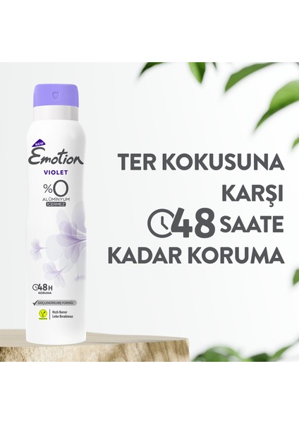 Violet Kadın Deodorant 6 x 150 ml