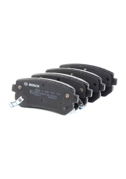 0986494140 Arka Fren Balatasi Hyundai Accent Era 06-- / I20 08-15 / I30 07-12 / Ix20 10-- / Ix35 10-- / Sonata 10-14 / Kia Ceed 06-12 / Cerato 08-- / Rio 05-- / Sportage 04-11 Fwd (WA945294A)