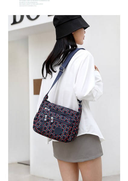 Baskılı Naylon Omuz Çantası Kanvas Kadın Çantası (Yurt Dışından) modelleri