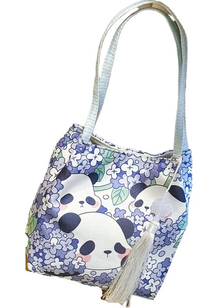 Antika Edebi Tek Omuz Baskılı Çapraz Askılı Küçük Kare Çanta (Yurt Dışından)