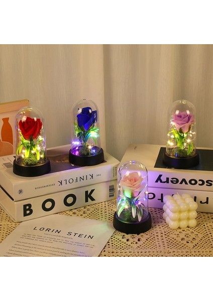 Gül Şekli Yatak Odası Gece Lambası Süsleri (Yurt Dışından) fiyatları