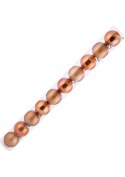 Tekno Trust Euro Flora Yılbaşı Çam Süsü Top 10'lu Paket 6 cm