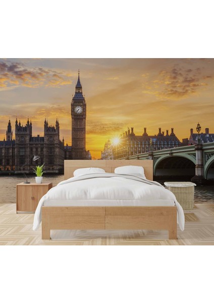 Londra Westminster Köprüsü Manzaralı Duvar Kağıdı fiyatları