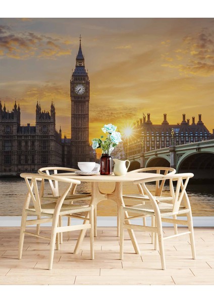Londra Westminster Köprüsü Manzaralı Duvar Kağıdı indirimleri