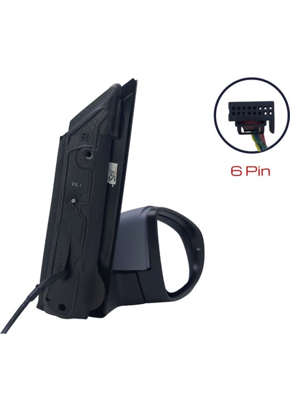 Dış Dikiz Aynası Vw Touran 2009-2015 Elektrikli, Isıtmalı, Sinyalli, Manuel Katlanır, Astarlı Kapak, 6 Pin indirimleri