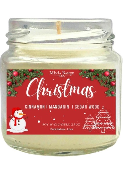 Aromaterapi Soya Mum, Yeni Yıl Soya Mumu 101 (Chirstmas) , 75GR