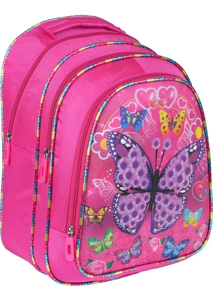 Kelebek Figürlü Ilkokul Çantası Beslenme Çantalı 1311-1 fiyatları
