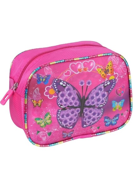 Kelebek Figürlü Ilkokul Çantası Beslenme Çantalı 1311-1 modelleri