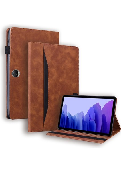 Honor Pad 9 Kahverengi Için Ekleme Deri Tablet Kılıfı (Yurt Dışından)