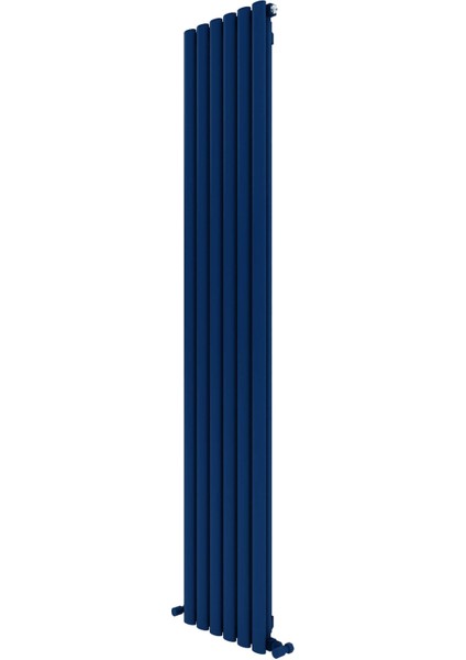 Tallis Dikey Alüminyum Radyatör Modern Tasarım Lacivert 180X35 cm