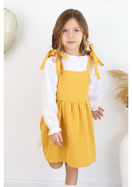 Fitilli Kadife Elbise Ikili Takım modelleri