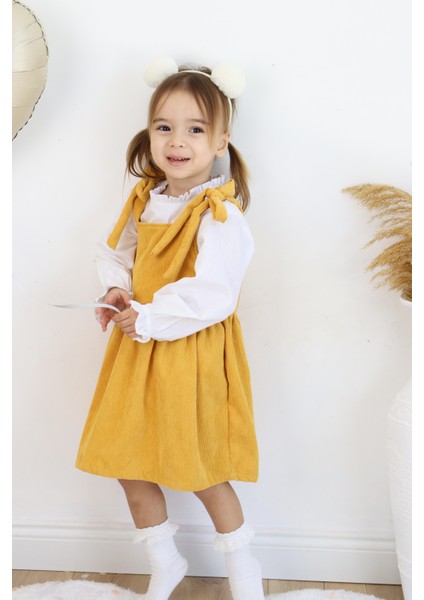 Fitilli Kadife Elbise Ikili Takım fırsatları