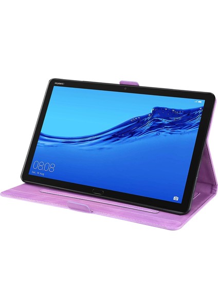 Huawei Mediapad C5 / M5 10.1 Mor Kılıf (Yurt Dışından)