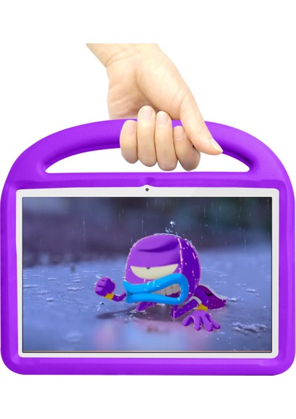 Huawei Mediapad T5 10.1 Inç Mor Için Serçe Stili Eva Kılıf (Yurt Dışından)