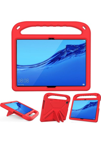 Huawei Mediapad T5 Kılıf Kırmızı (Yurt Dışından)