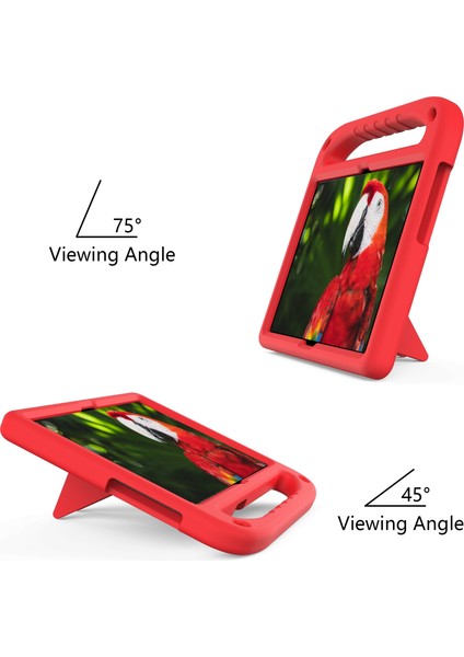 Huawei Mediapad T5 Kılıf Kırmızı (Yurt Dışından)