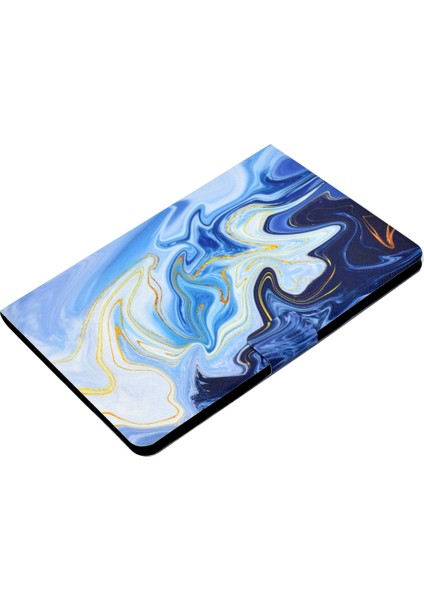 Huawei Mediapad T5 10.0 Mavi Mermer Kılıf (Yurt Dışından)