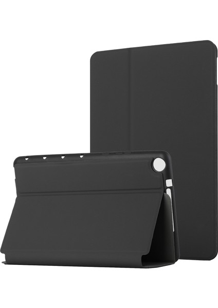Huawei Mediapad M5 Lite 10.1 Siyah Için Çift Katlanır Kılıf (Yurt Dışından)