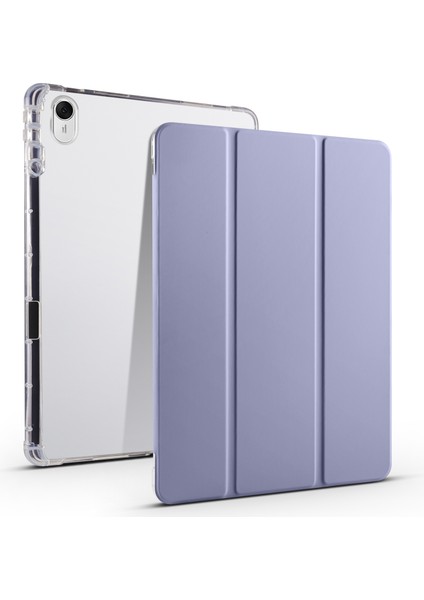 Huawei Matepad 11.5 2023 Mor Için Akıllı Deri Tablet Kılıfı (Yurt Dışından)