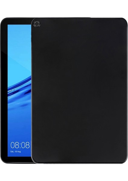 Huawei Mediapad M5 Lite 8 Inç Siyah Için Buzlu Tpu Tablet Kılıfı (Yurt Dışından)
