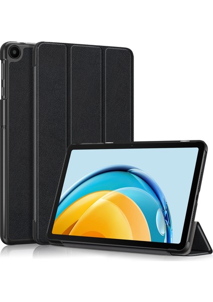 Huawei Matepad Se 10.4 2022 Siyah Için Deri Tablet Kılıfı (Yurt Dışından)