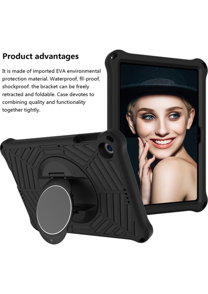 Huawei Matepad T 10 / T 10S Siyah Kılıf (Yurt Dışından)