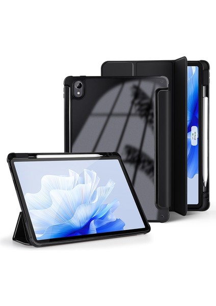 Huawei Matepad Air 11.5 Inç 3 Katlı Akrilik Deri Tablet Kılıfı (Yurt Dışından)