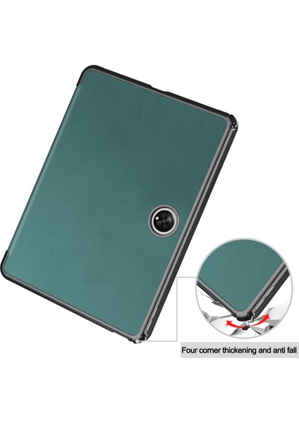 Oppo Pad 2 Akıllı Deri 11,6 Inç Tablet Kılıfı (Yurt Dışından)