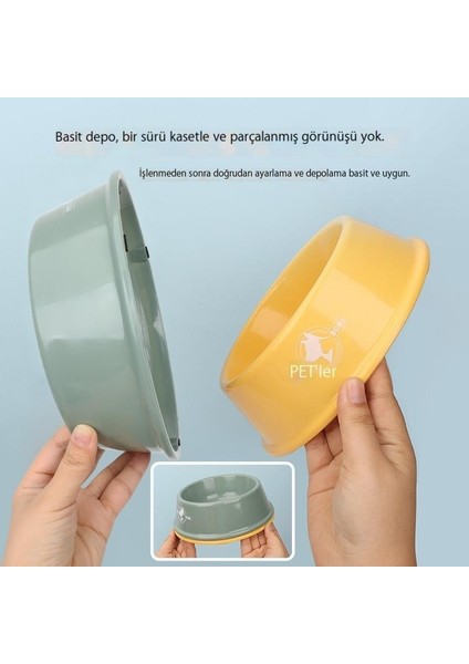 Evcil Hayvan Mama Kabı, Köpek Maması Kasesi, Köpek ve Kedi Maması Kasesi, Devrilme Önleyici Köpek Mama Kabı (Yurt Dışından) modelleri