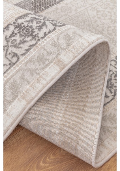 Lynosse Krem Yumuşak Konforlu Halı P1163