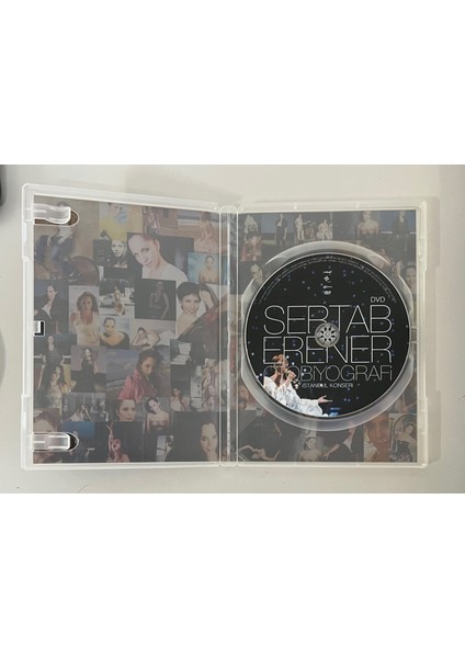 Sertab Erener - Otobiyografi İstanbul Konseri CD modelleri
