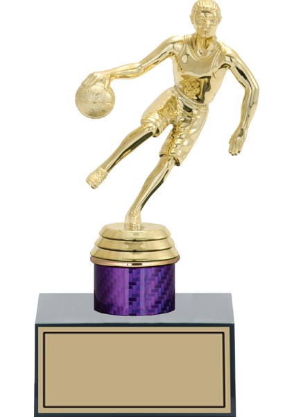 Basketbol Kadın Figürlü Kupa-Okul Kupası-Ödül Kupası-Turnuva Kupası 19 cm