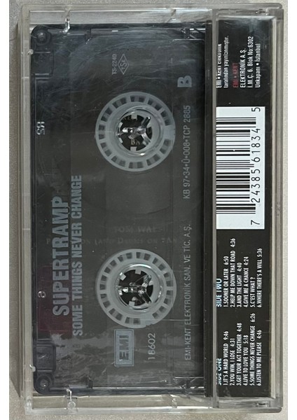 Supertramp - Some Things Never Change Kaset