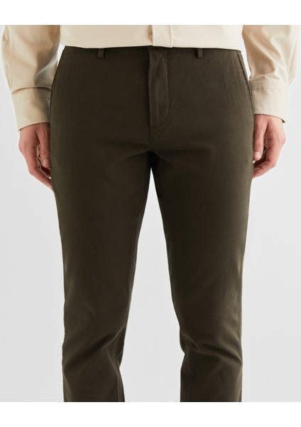 Erkek Yeşil Regular Fit Ekose Pantolon 1224326T.301 fırsatları