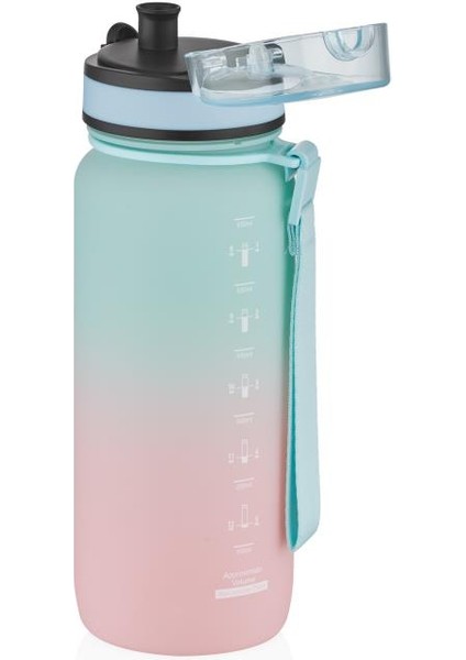 Uzspace 3037 650ML Çift Renk Tritan Matara