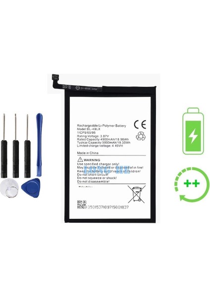 Infinix Hot 20S Ile Uyumlu Güclendirilmis Ithal Pil Batarya BL-49LX