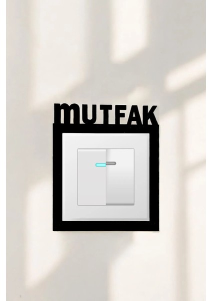 Dekoratif Priz Çerçevesi Mdf Mutfak