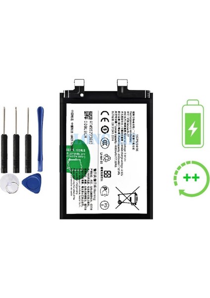 Vivo V29 5g Ile Uyumlu Güclendirilmis Ithal Pil Batarya V2250 B-Z7